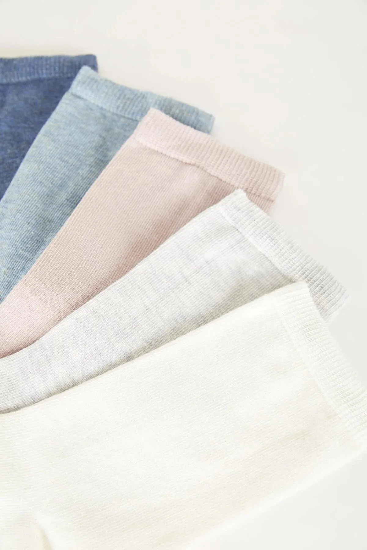 Defacto Women's 5-Piece Cotton Long Socks